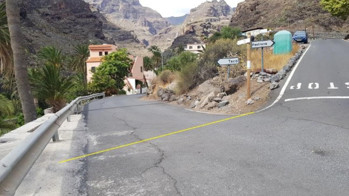 Cruce de Pastrana, en San Sebastián de La Gomera