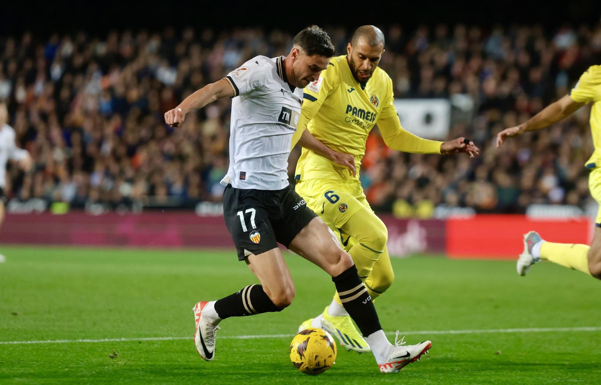 Valencia - Villarreal en imágenes