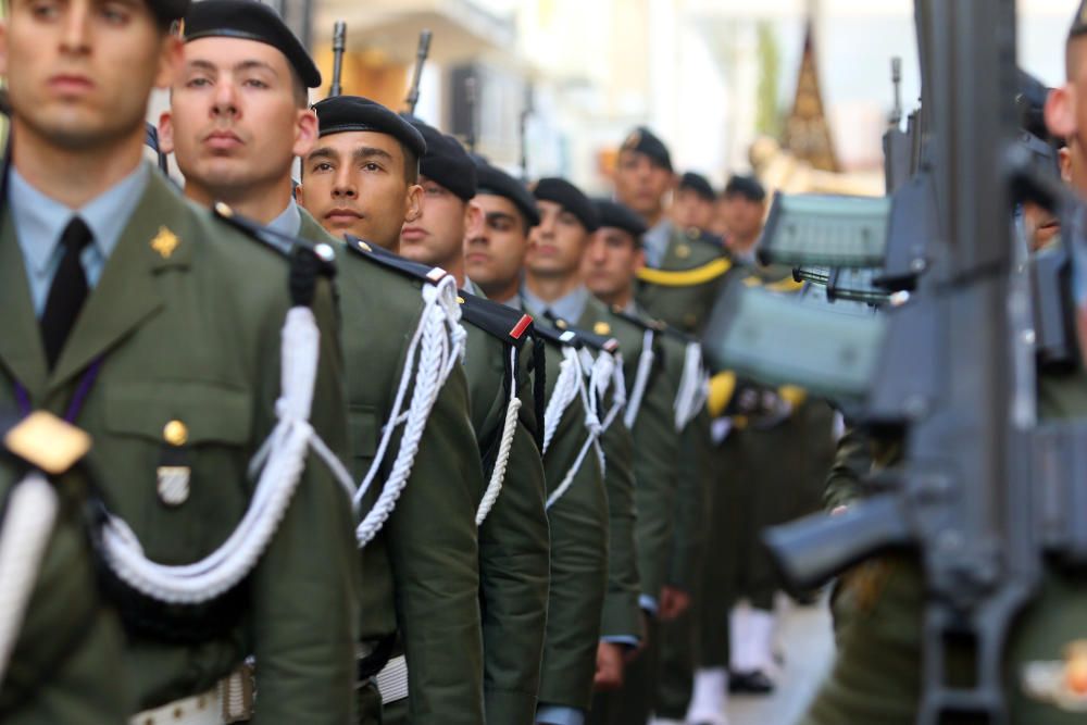 Traslado de la Brigada Paracaidista del Cristo de Ánimas de Ciegos