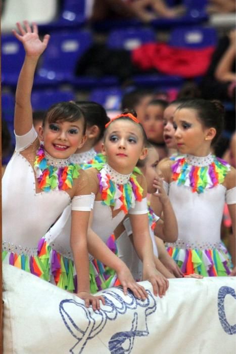 Cartagena celebra la primera jornada de la competición escolar de gimnasia rítmica con más de 1.000 participantes