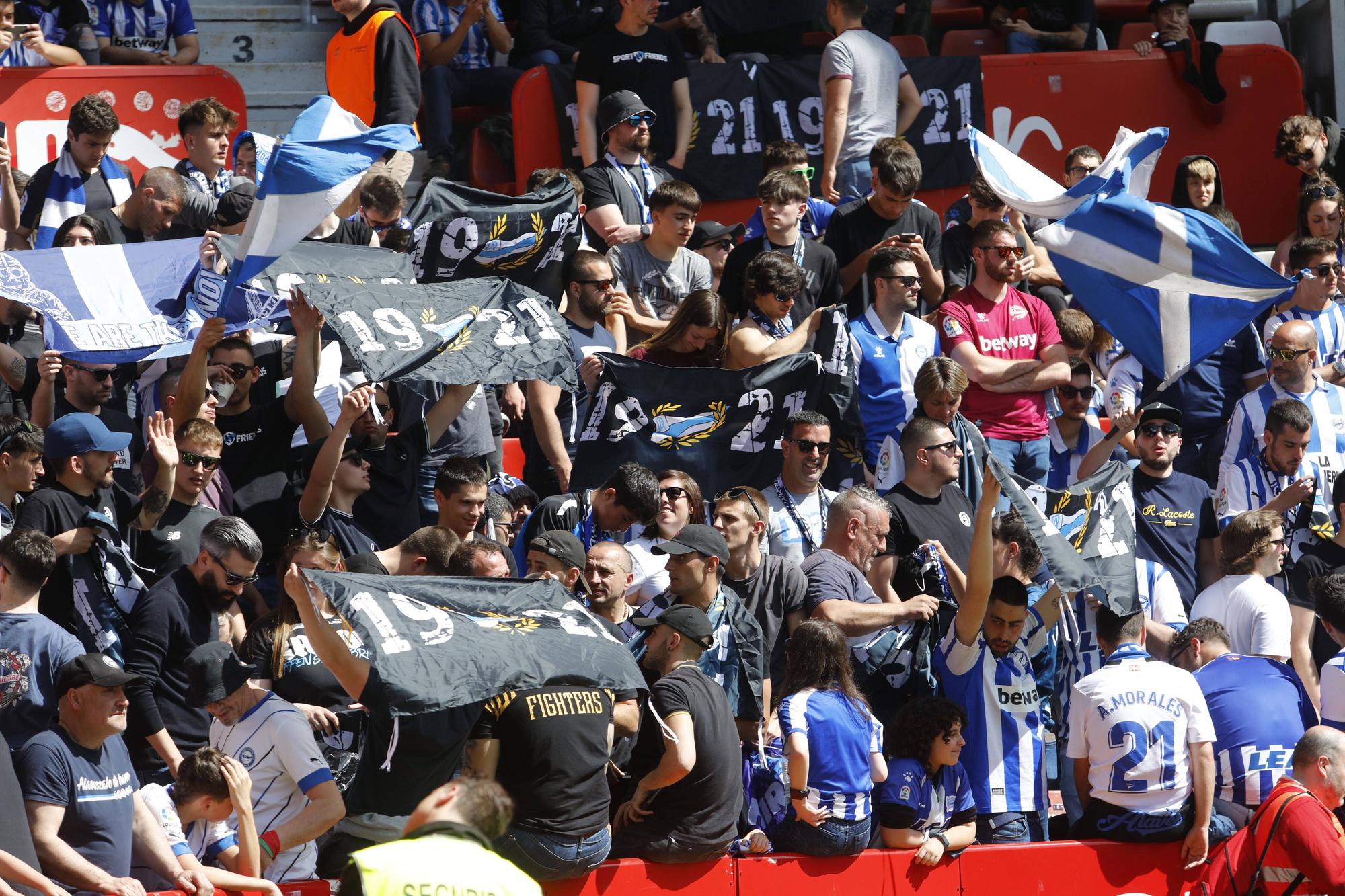 Así fue el encuentro entre el Sporting y el Alavés