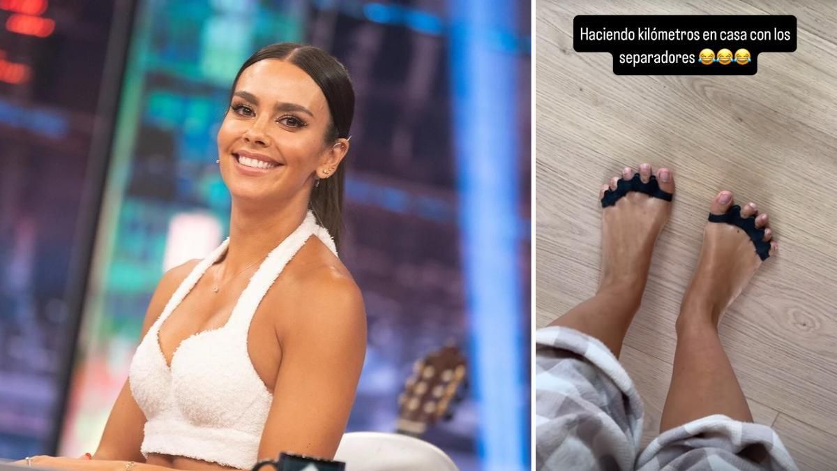 Cristina Pedroche luce sus separadores de dedos