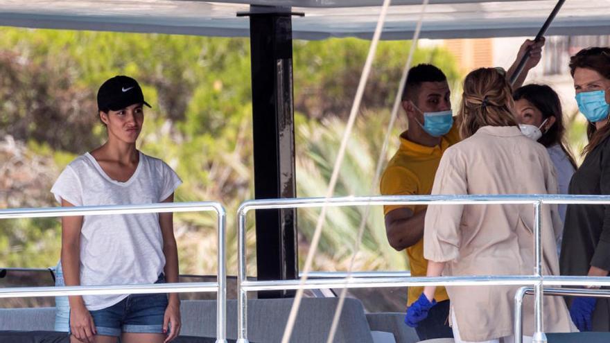 Rafa Nadal y Mery Perelló inspeccionan su nuevo barco