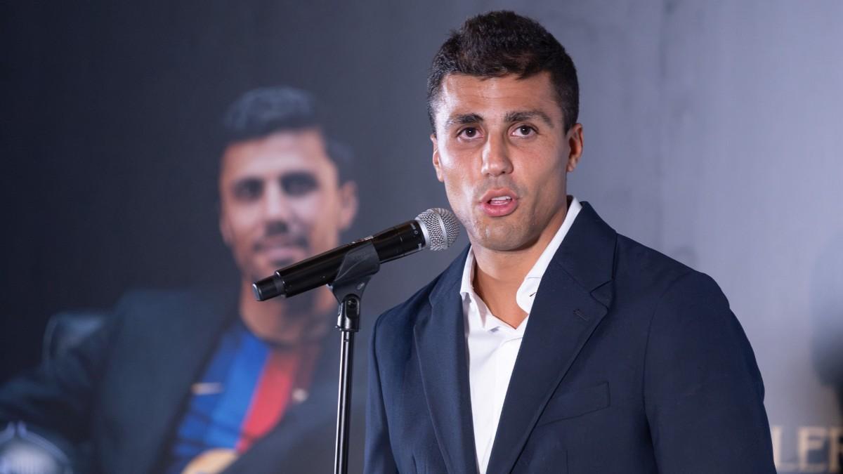 Rodri ya es azulgrana