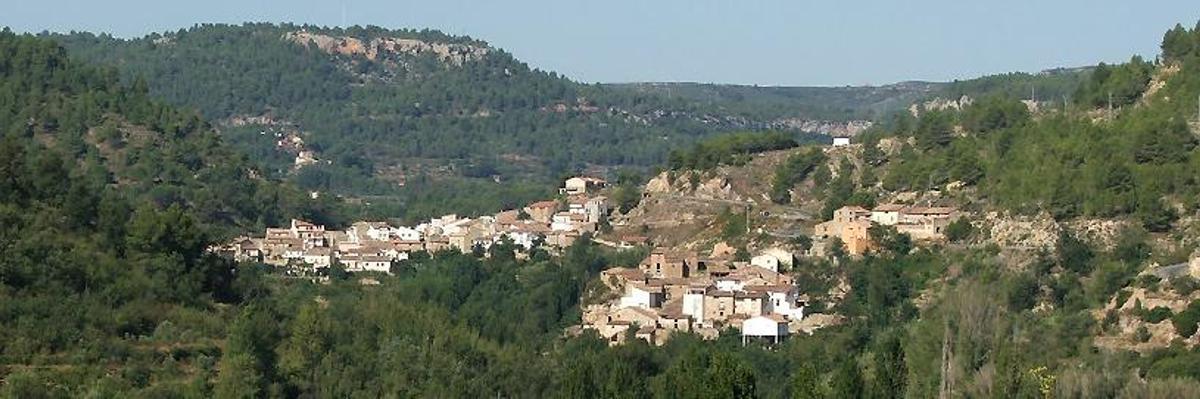 Panorámica de la villa de Olba (Teruel)