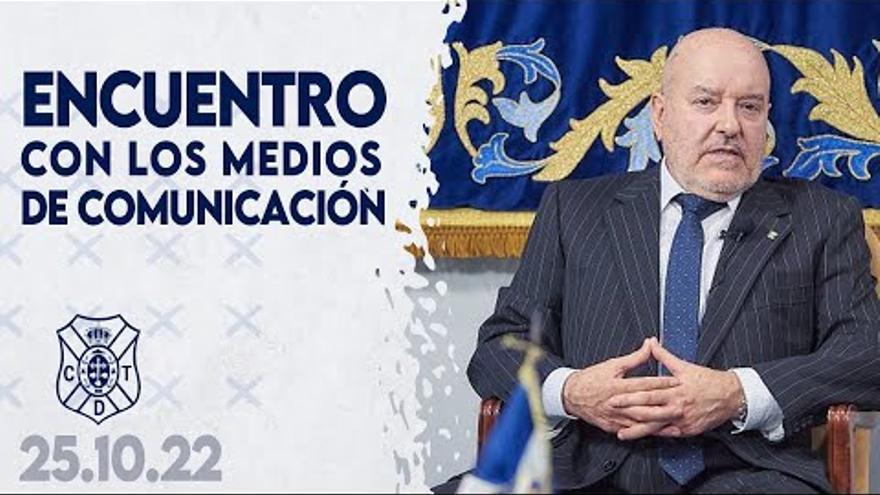 Directo: Miguel Concepción se despide del CD Tenerife