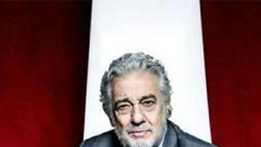 El tenor Plácido Domingo.