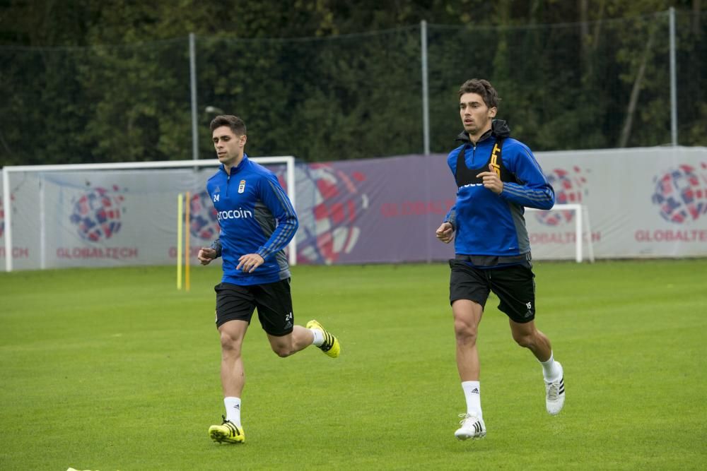 Entrenamiento del Real Oviedo