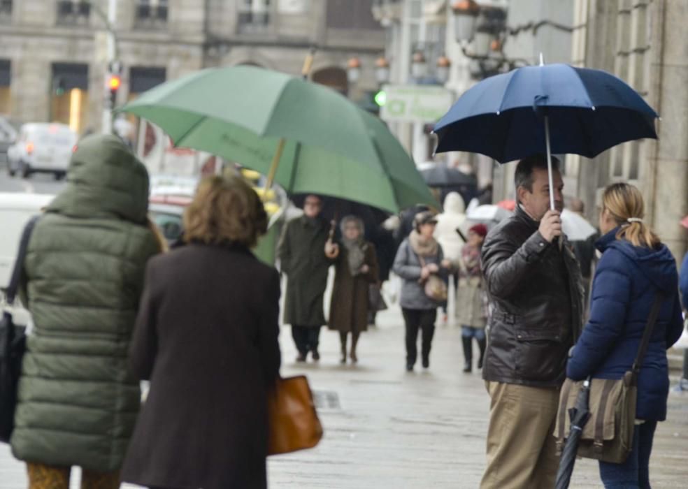 A Coruña vuelve a abrir el paraguas