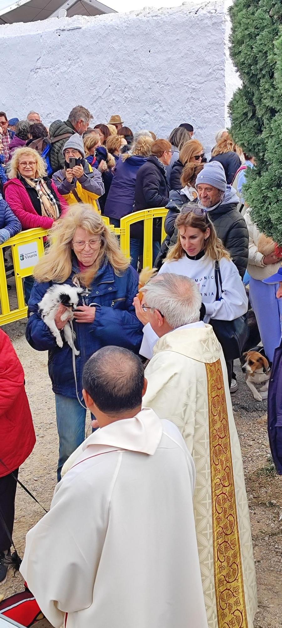 Vinaròs honra a Sant Antoni con una jornada vecinal en la ermita