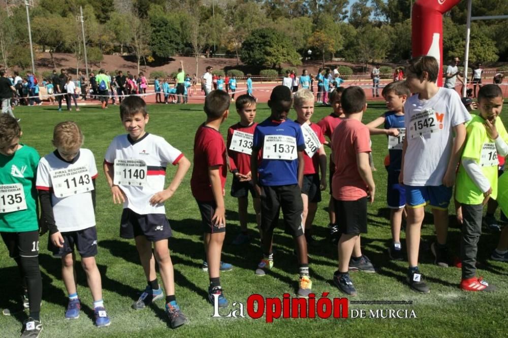 Final Cross Escolar de Lorca: Benjamin masculino