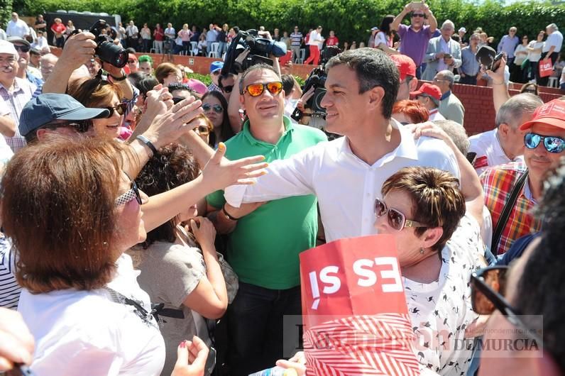 Pedro Sánchez en Murcia