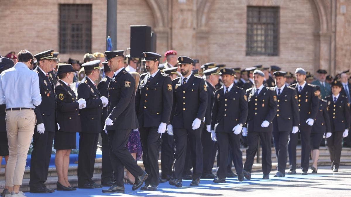 Día de la Policía, festividad de los Santos Ángeles Custodios, en la Comunitat Valenciana