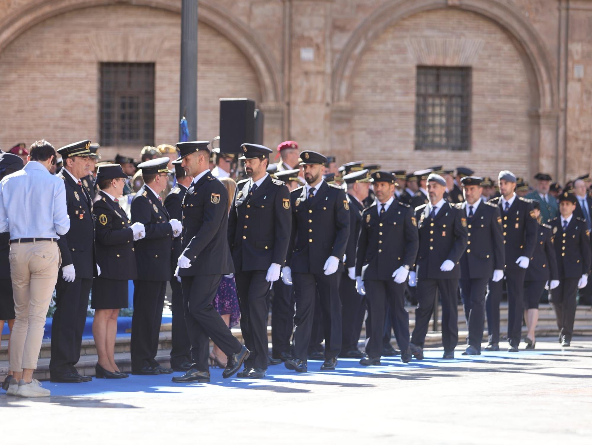 La Policía Nacional de Valencia celebra el Día de los Santos Ángeles Custodios