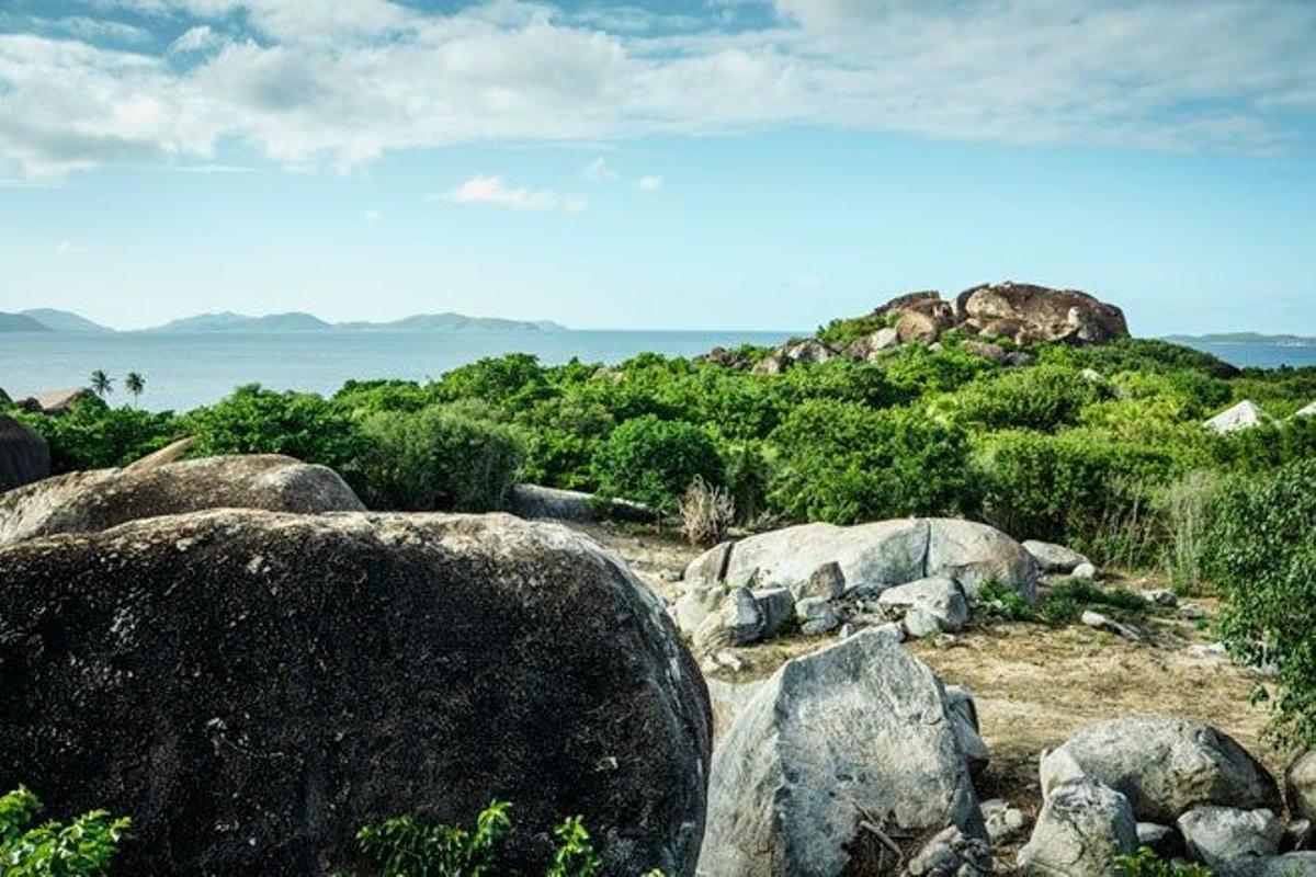 Paisaje del Parque Nacional The Baths.