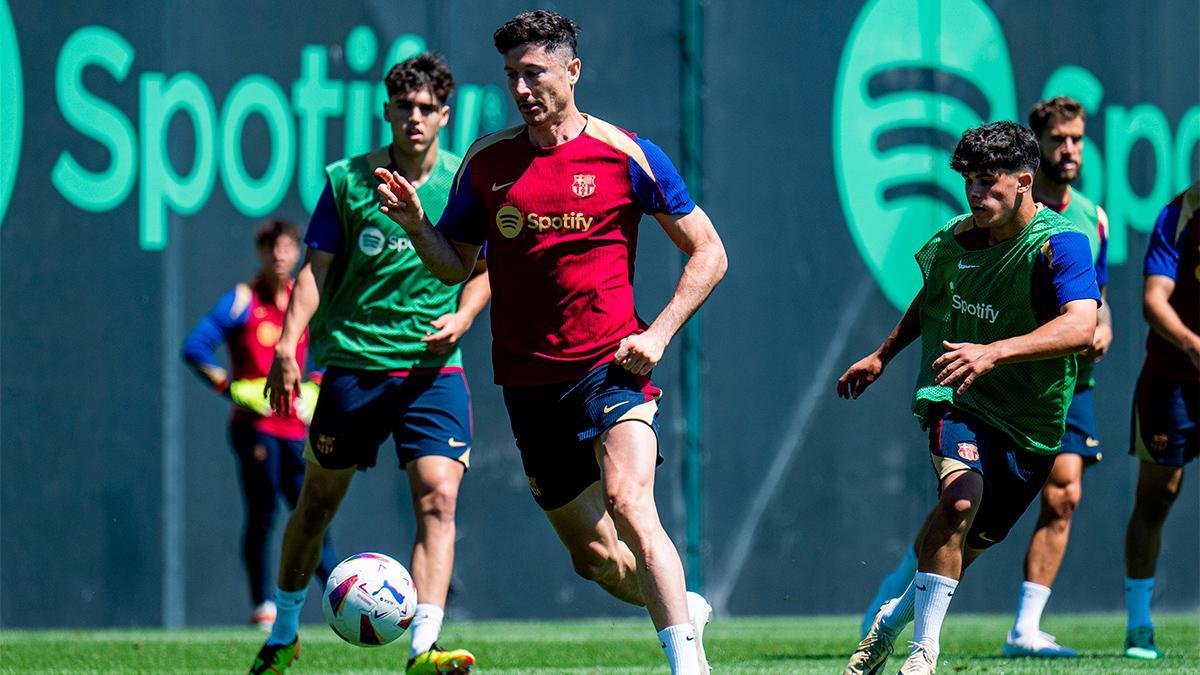 Así ha sido el último entrenamiento del Barça antes de jugar ante la Real Sociedad