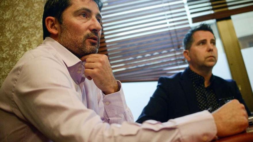 Aníbal Pereira y Francisco José Vázquez-Bürger. // Brais Lorenzo