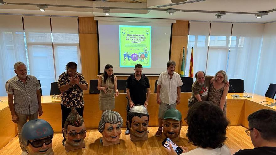 Sant Joan de Vilatorrada ret homenatge als actors i a l’actriu de la Festa Major Infantil