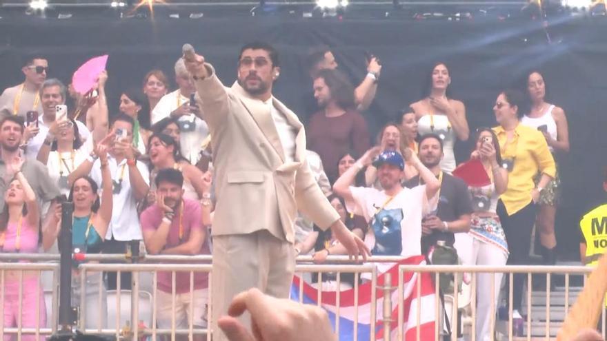 Madrid se rinde a Bad Bunny: así ha sido el primero de los diez conciertos en la capital