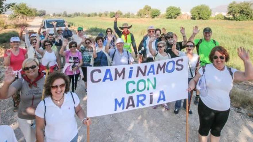 Caminando con la Virgen