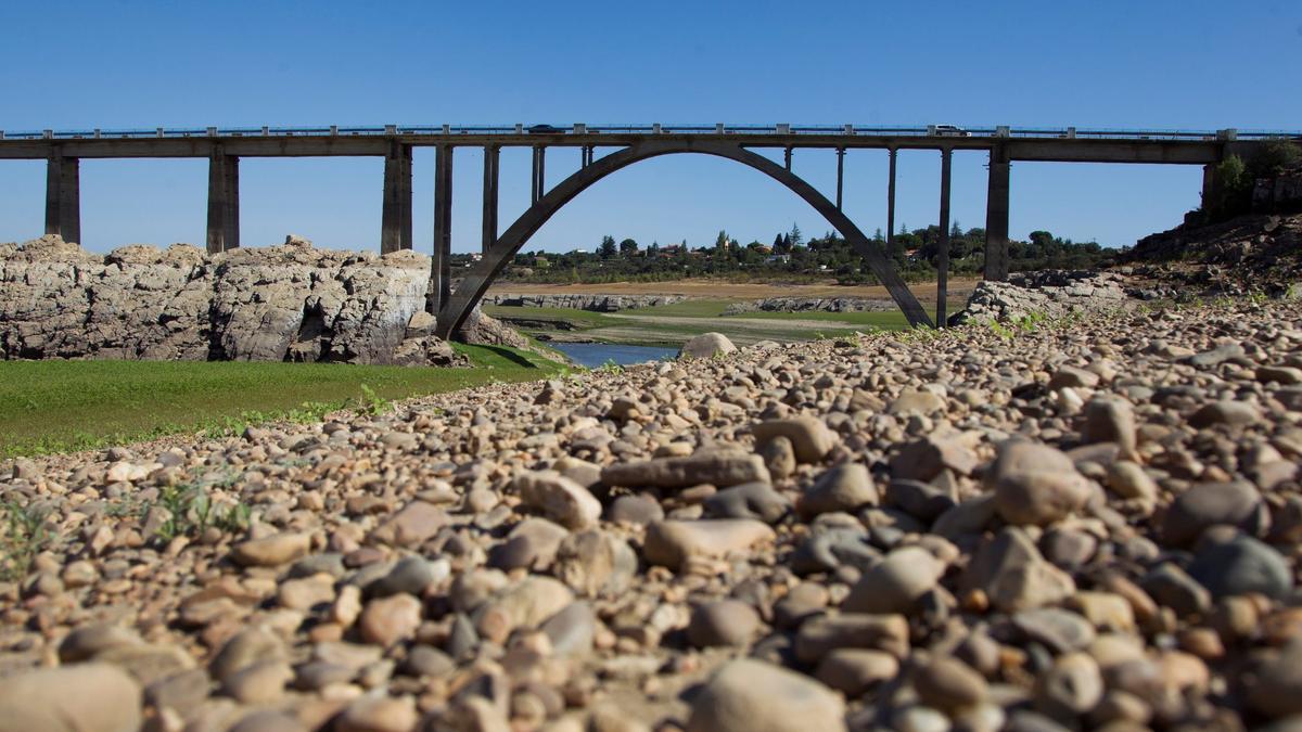 El pantano de Ricobayo.