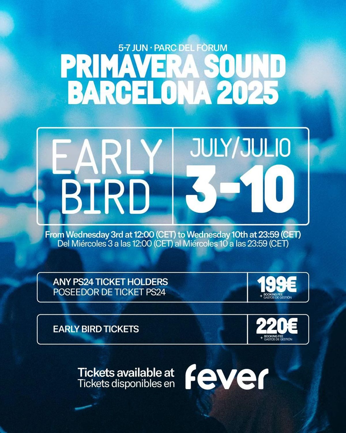 Primavera Sound 2025 Barcelona cómo comprar los abonos anticipados y precios