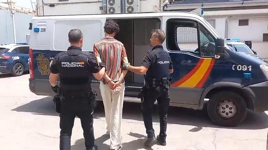 Detenido un joven de 24 años por el robo con violencia a Mariano Molina en Murcia