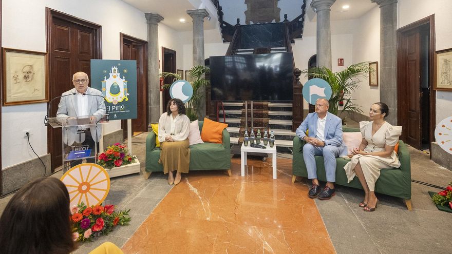 Las Fiestas del Pino retrasan la subida de la imagen e incorporan una romería de timples