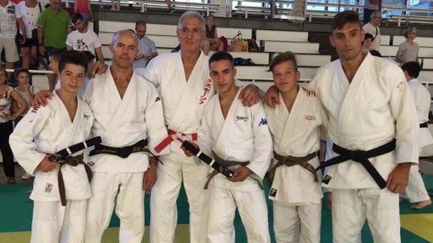 Cinc judoques de casa nostra aproven els exàmens de pas de grau