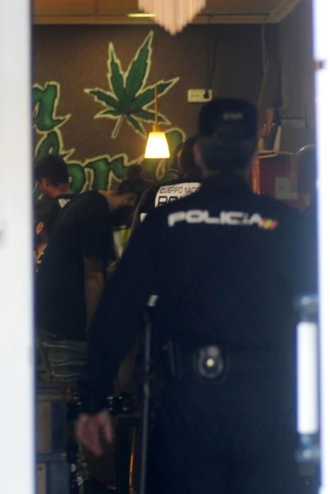 Nueva redada contra un club de fumadores de cannabis en Murcia