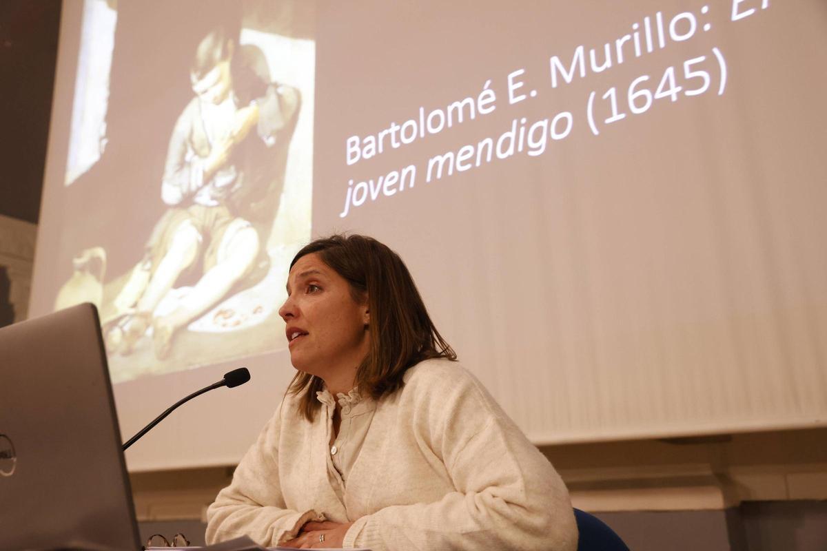 Cristina Heredia, durante su conferencia.