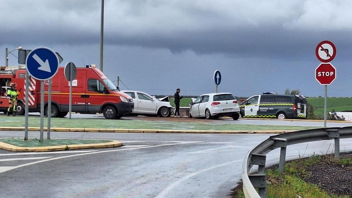 Imagen del accidente.