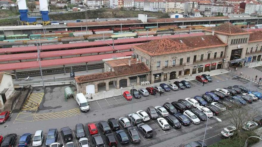 Zona en la que actuará para la nueva estación de autobuses intermodal, en A Ponte. // Iñaki Osorio