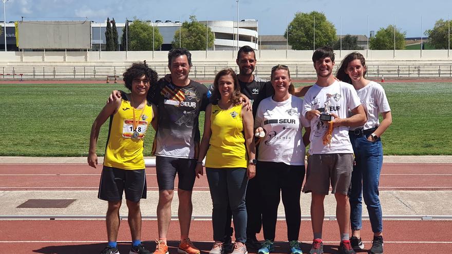 Palma acogió el primer Open Nacional de atletismo adaptado de les Illes Balears