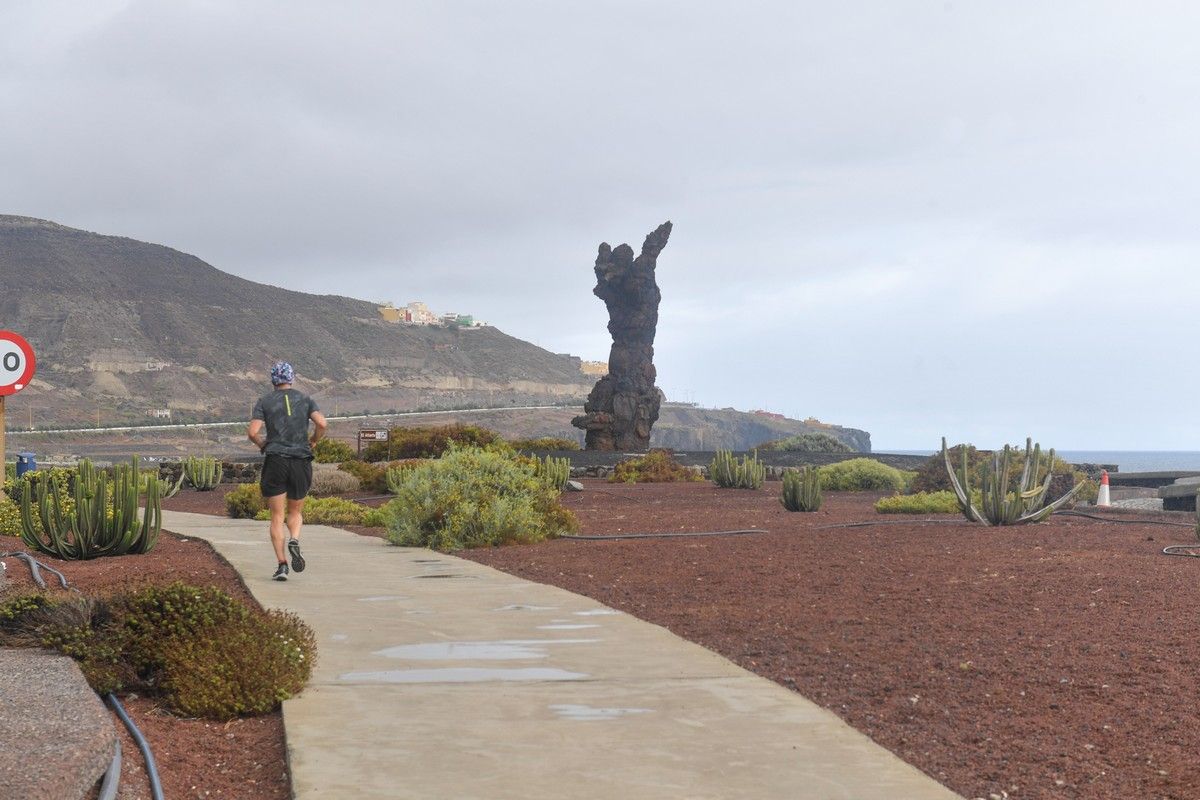 Estado de abandono de la zona de El Atlante