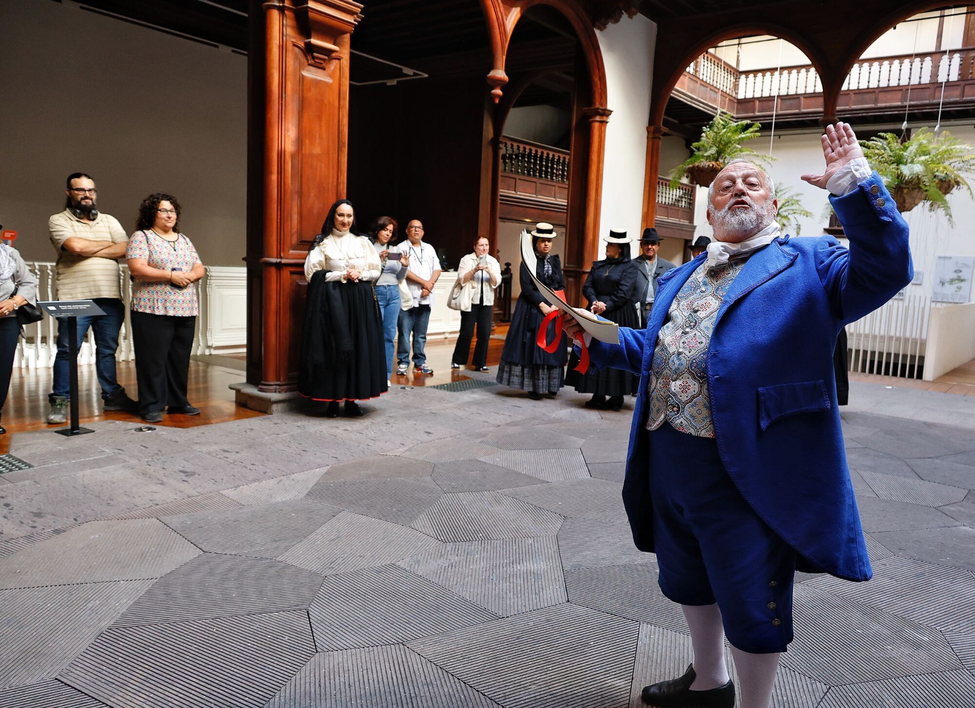 Recreación del milagro del Señor de las Tribulaciones