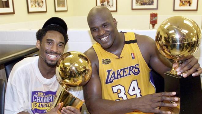 Kobe y Shaq dominaron la NBA y se llevaron 3 anillos