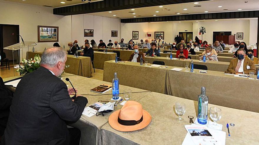 Congreso Internacional de Hospitaleiros celebrado ayer en Pontevedra.   | // G. SANTOS