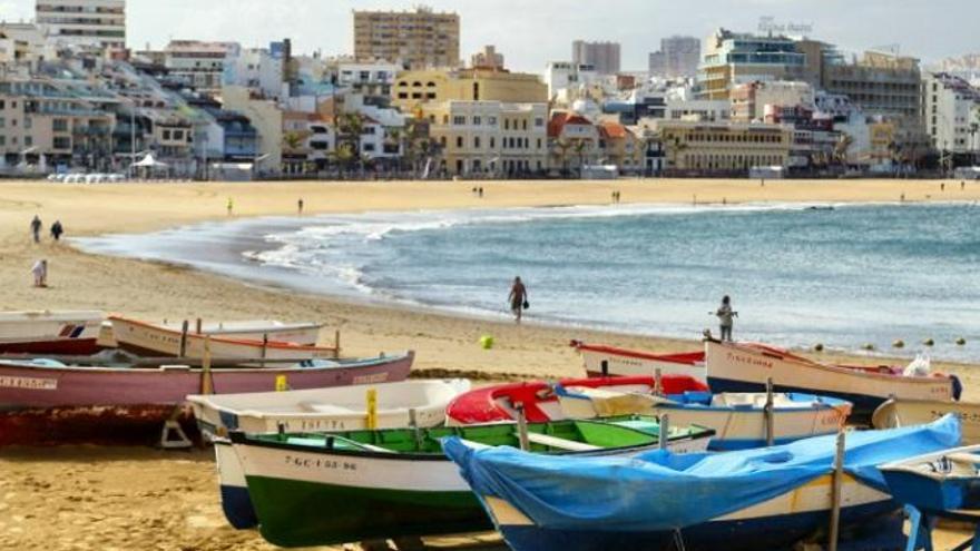 La Playa de Las Canteras.