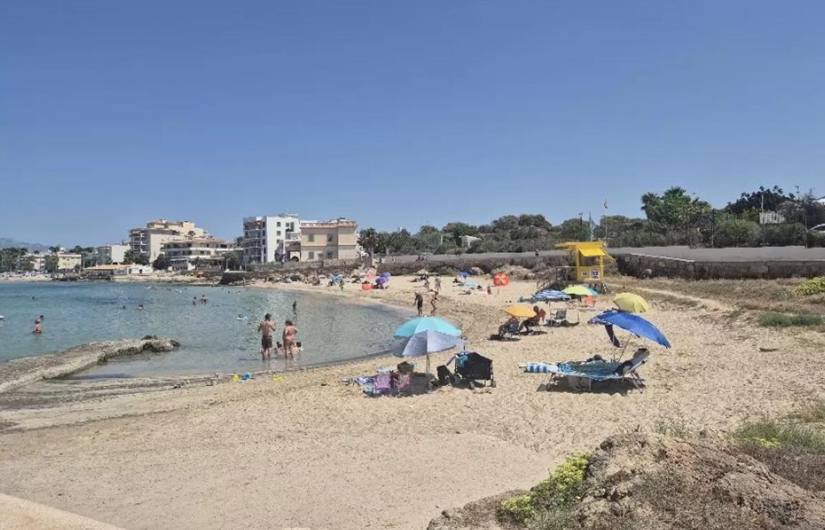 Der benachbarte Strand Torre d'en Pau.