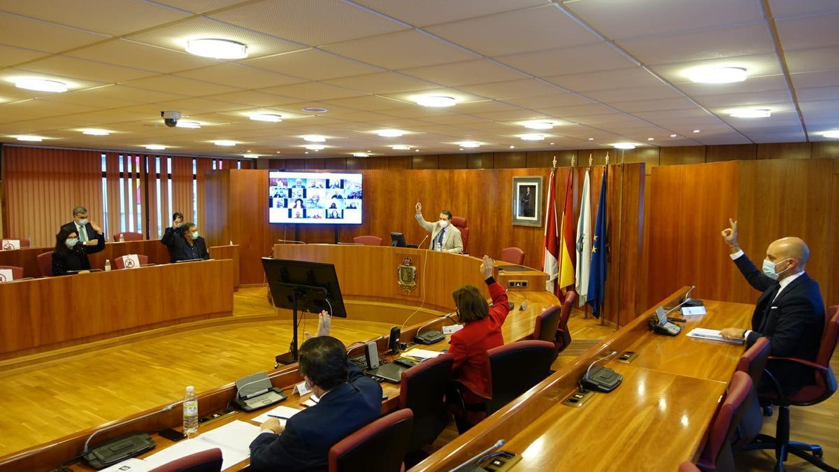 Pleno del Concello.