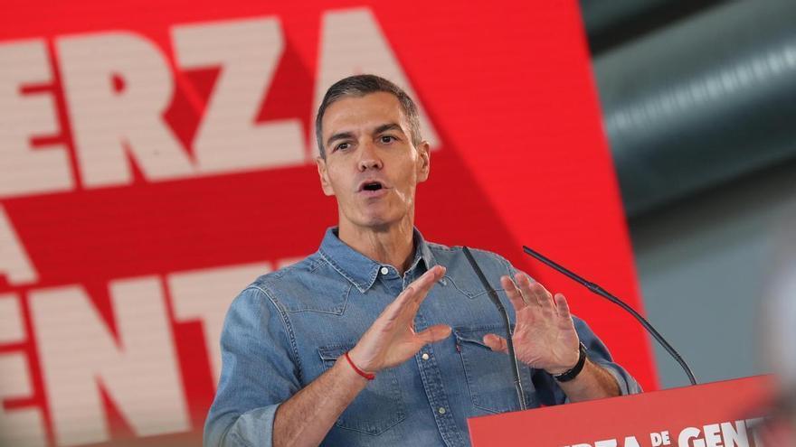 Acto precampaña de Pedro Sánchez en Zaragoza