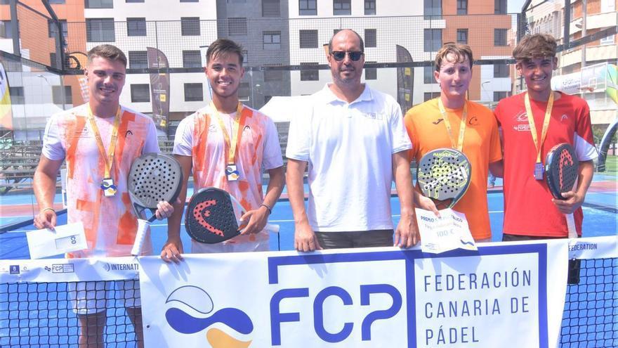 Joel Fernández y Borja Trujillo, nuevos campeones de Canarias sub 23 de pádel