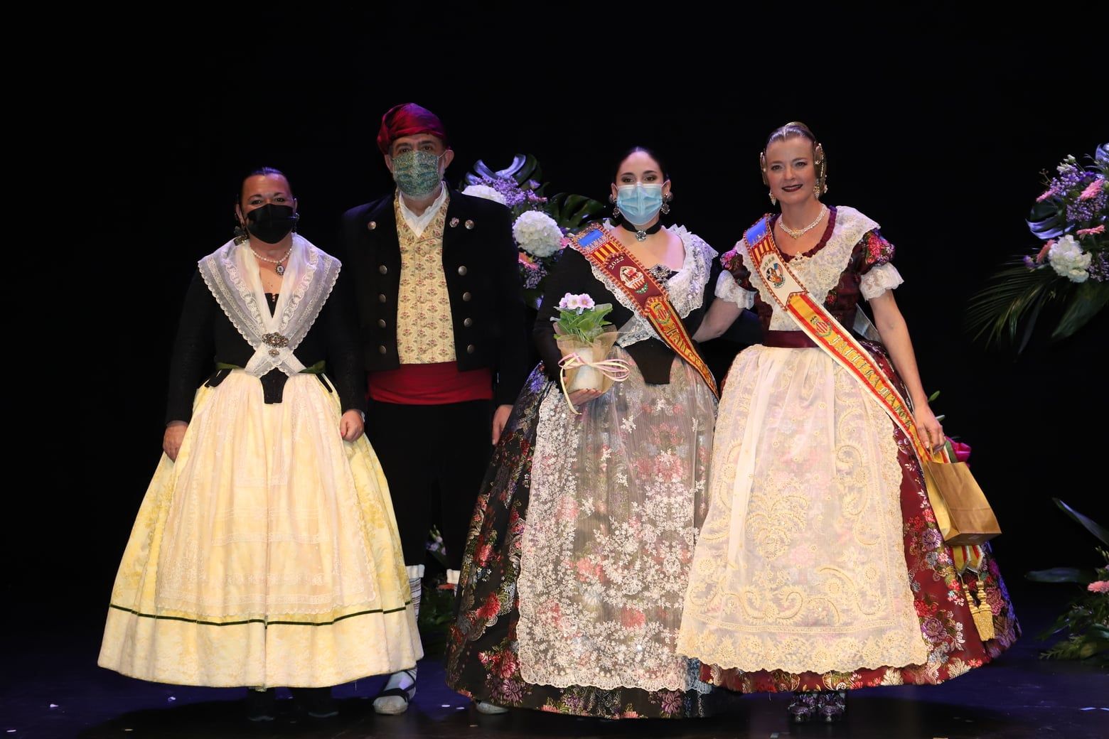 Exaltación de Patricia Sanz, fallera mayor infantil de València 1986, en Sevilla-Denia