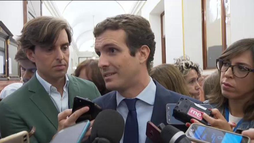 Casado insiste en distanciar su caso del de Montón: &quot;Yo era un alumno más&quot;