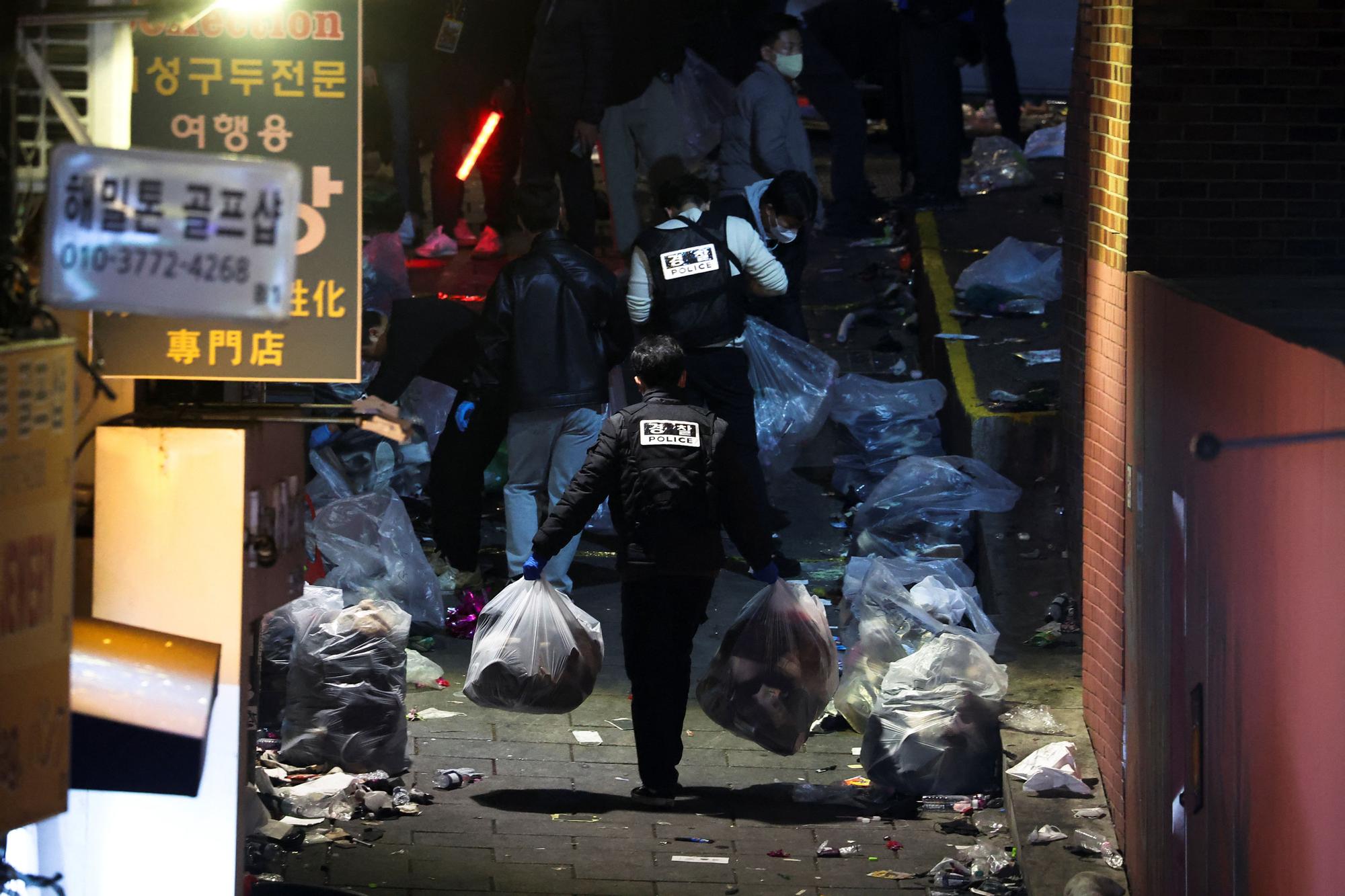 Stampede during Halloween festival in Seoul