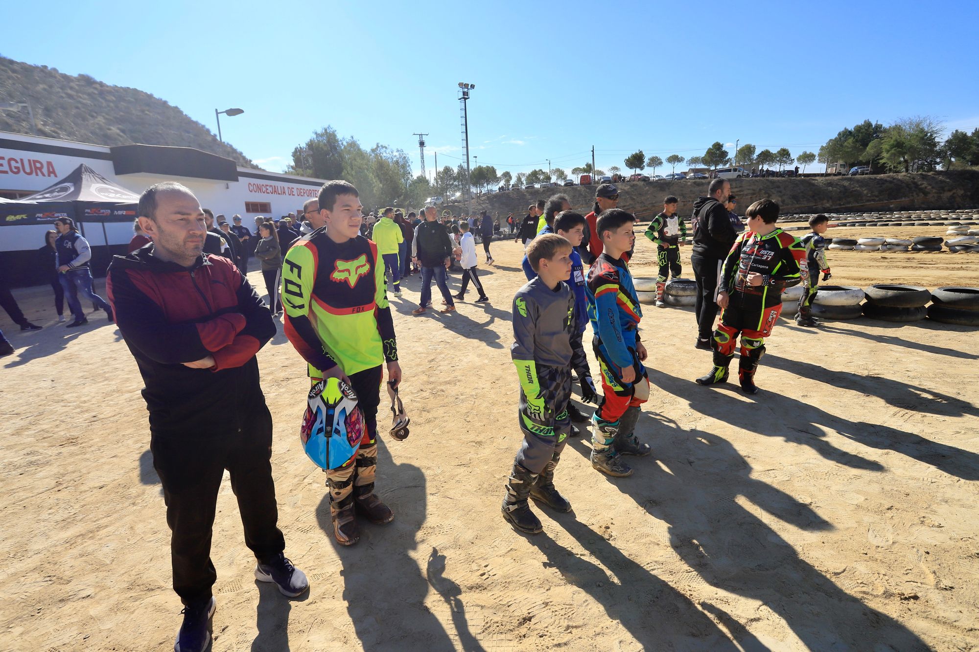 Inauguración del circuito de motos Ribera de Molina