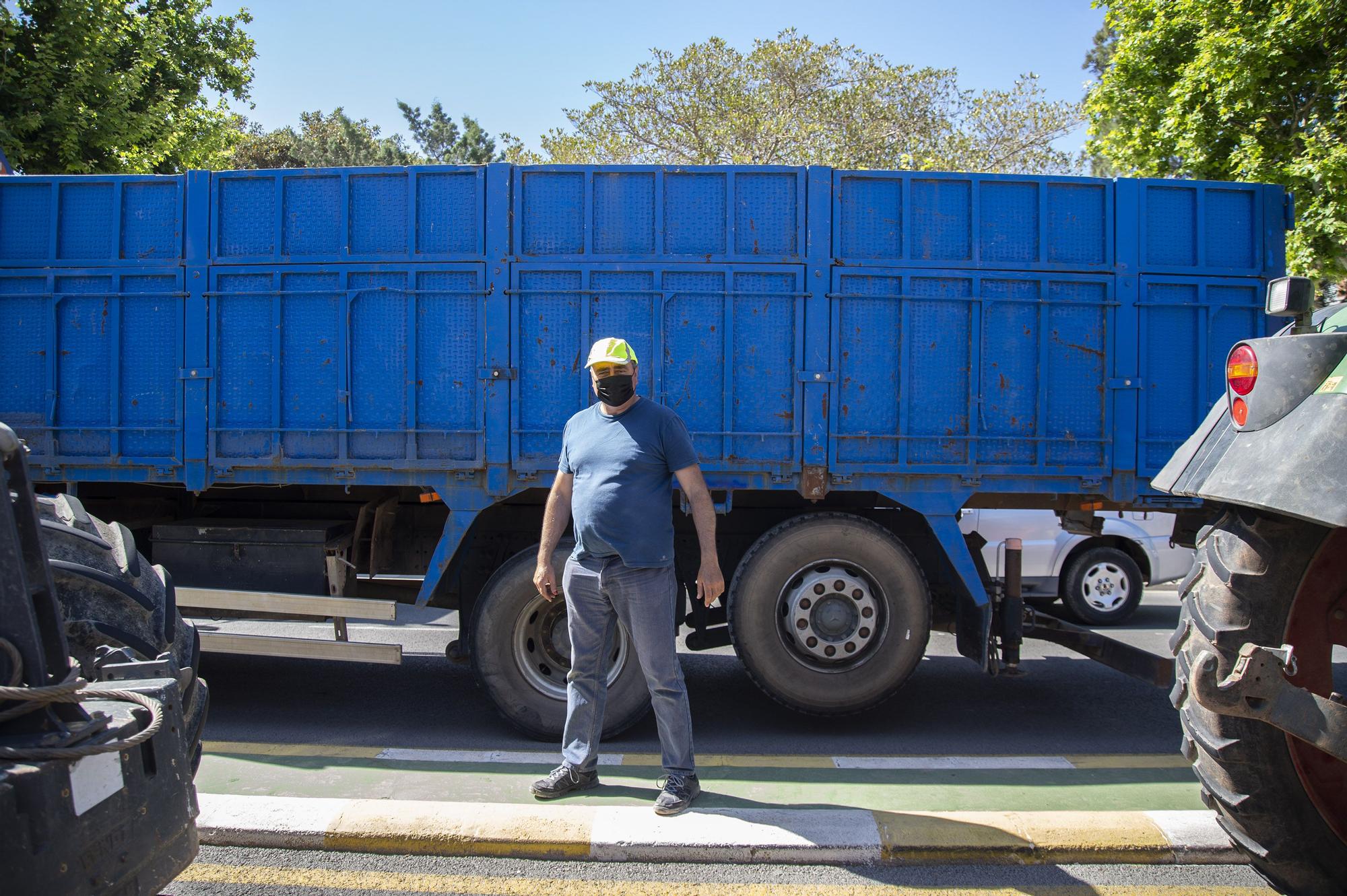 Protesta en defensa del Trasvase en Cartagena