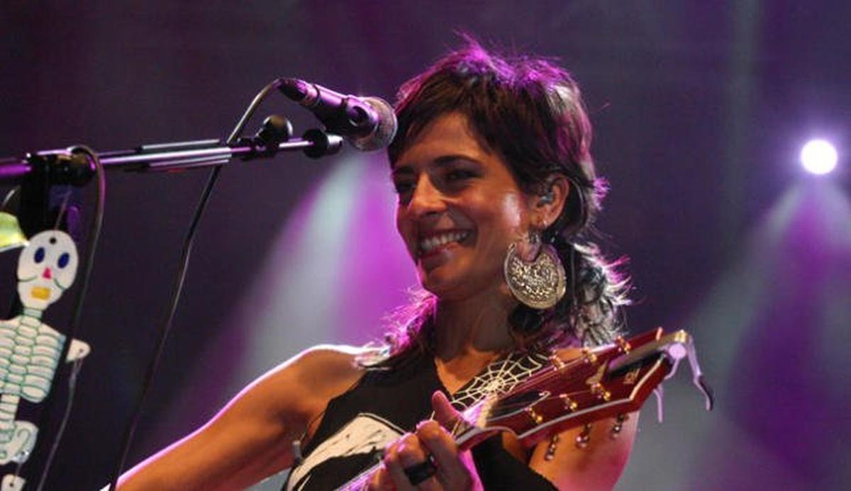 Bebe actuó este sábado en el Teatro de las Esquinas de Zaragoza.