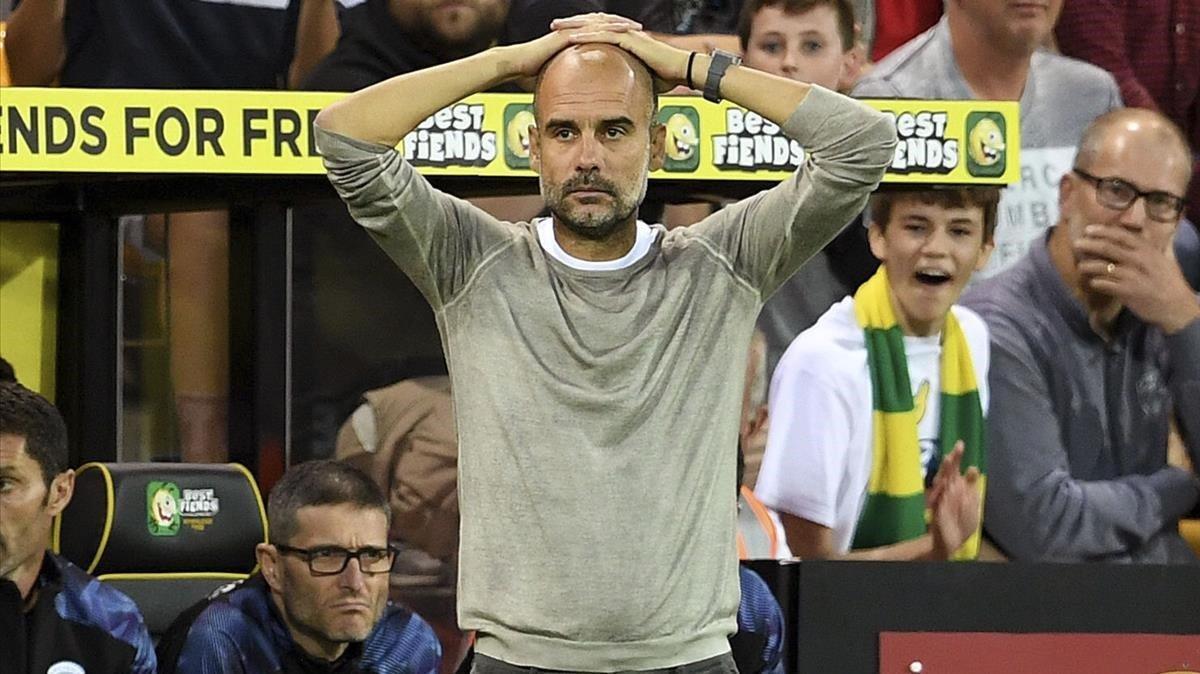 rpaniagua49860829 manchester city manager pep guardiola looks dejected on the 190914210136